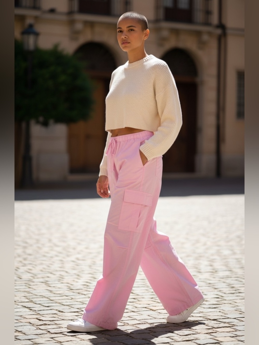 Forever 21 Light Pink Wide-Leg Pants | New without Tags